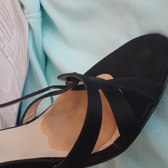 #44❤️ Gently loved Jimmy Choo strappy slingbacks - Picture 4 of 9